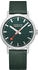 Mondaine Classic 40 Mm Watch (A660.30360) forest green textile