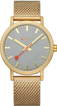 Mondaine Classic 40 Mm Watch (A660.30360) good grey