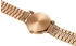 Mondaine Classic 40 Mm Watch (A660.30360) Railway Black Dial Rose Gold