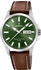 braun, grün, Leder, silberfarben: Festina Classic F20358