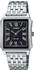 Edelstahl, schwarz, silberfarben: Casio Collection MTP-B190
