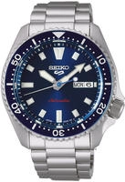 Seiko SRPL83K1 5 Sports Herren-Armbanduhr Automatik Blau