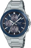 Casio EFS-S650D-2AEF Edifice Herrenuhr Solar Chrono Stahl/Blau