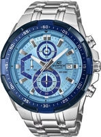 CASIO EDIFICE Chronograph Quarzuhr, Armbanduhr, Herrenuhr, Edelstahlarmband, analog,