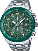 CASIO EDIFICE Chronograph Quarzuhr, Armbanduhr, Herrenuhr, Edelstahlarmband, analog,