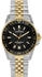 Edelstahl, schwarz, silberfarben: Jacques Lemans Liverpool Diver 1-2205