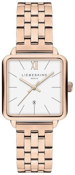 Liebeskind Quarzuhr Damen rosegold / weiß (LT-0176-MQ)