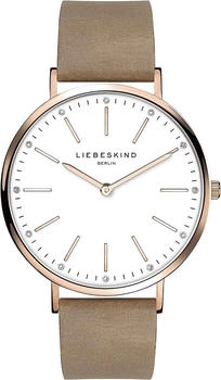 Liebeskind Armbanduhr sand / gold / weiß (LT-0185-LQ)