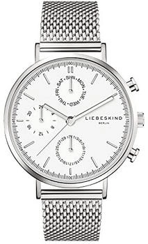 Liebeskind Multifunktionsuhr Damen silber / weiß (LT-0191-MM)