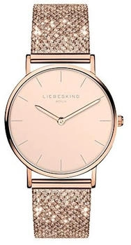 Liebeskind Armbanduhr Edelstahl roségold für Damen (LT-0219-MQ)