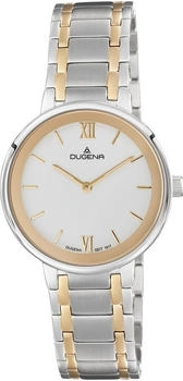 Dugena Cosima Damenuhr Traditional Classic Weiß/Silber Quarz (4460996)