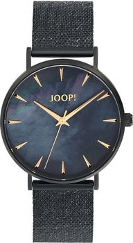 Joop! Damenuhr Quarzuhr Edelstahl schwarz (2036606)