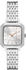 Armani Exchange Damen Armbanduhr aus Edelstahl mit drei Zeigern Silber/Bronze/Weiß (AX5724)