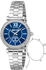 Just Cavalli Uhren-Set Edelstahl Damen Grau/Silber (JC1L273M0045)