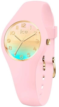 Ice Watch Ice Horizon Pink Girly Uhr mit Silikonarmband (021432)