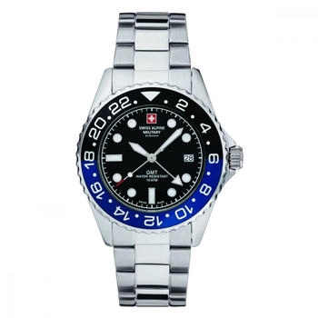 Swiss Alpine Military Master Diver GMT Quarzuhr (7052.1132)