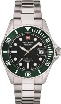 Swiss Alpine Military Master-Diver Armbanduhr Analog Quarz (7053.1133)