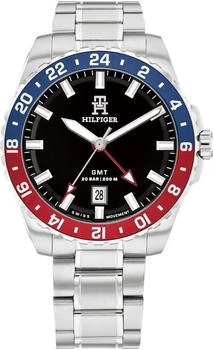Tommy Hilfiger TH85 GMT Herrenuhr 42 mm (1792131)