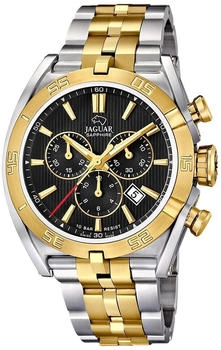 Jaguar Chronograph Executive Quarzuhr Herrenuhr mit Saphirglas und Stoppfunktion (J855/C)