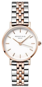 Rosefield Small Edit Damenuhr Silber Ros&eacute;gold Duo (26SRGD-271)