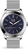 ice-watch Solaruhr "ICE steel - Medium - SOLAR 3H" Armbanduhr, Herrenuhr,
