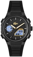 Lacoste Chronograph "LC33" Quarzuhr, Armbanduhr, Herrenuhr, Silikonarmband, analog,