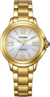 Citizen Solaruhr "Citizen L" Quarzuhr, Armbanduhr, Damenuhr, Edelstahlarmband, analog