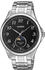 Edelstahl, schwarz, silberfarben: Casio Timeless Collection MTP-M110