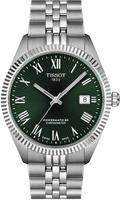 Tissot T1564081109300 Herrenuhr Powermatic 80 COSC Ballade 39 mm Gr&uuml;n