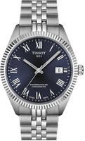 Tissot T1564081104300 Herrenuhr Powermatic 80 COSC Ballade 39 mm Blau