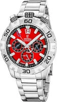 Festina 20743/5 Herrenuhr Bullhead Rot mit Stahlband