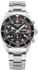 Edelstahl, silberfarben: Swiss Alpine Military Raptor Chronograph 7029