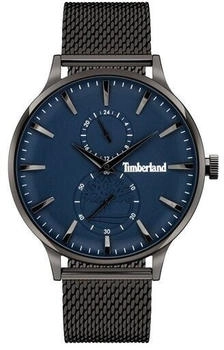 Timberland Eastmore Men's Watch TDWJK2001102 - Black Stainless Steel Case, Blue Dial, Black Mesh Bracelet