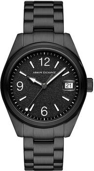 Armani Exchange AX1422 Men's Watch - Black Stainless Steel Bracelet, Black Dial