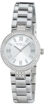 Breil Dance Floor EW0254 Women's Quartz Watch - 32mm Stainless Steel Case, Silver Dial with Crystal Accent