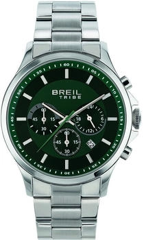 Breil Kart EW0660 Men's Chronograph Watch - Green Dial, Stainless Steel