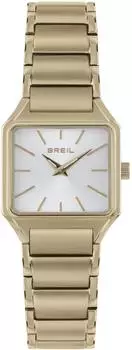 Breil The B TW1972 Women's Two-Hand Watch - Silver Dial, Light Gold IP Stainless Steel Bracelet