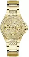 Guess GW0878L2 CYRKONIE goldene Uhr - Gold