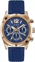 Guess Herren Uhr Armbanduhr RESISTANCE GW0729G3 Silikon - Rosa