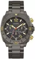 Guess Traction GW0800G2 Herrenuhr - Schwarz