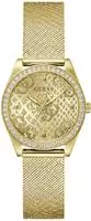 Guess GW0748L2 CYRKONIE goldene Uhr - Gold