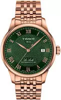 Tissot T0064073309300 Herrenuhr Le Locle Automatik Ros&eacute;goldfarben/Gr&uuml;n