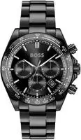 BOSS Multifunktionsuhr "HERO 2.0" Quarzuhr, Armbanduhr, Herrenuhr, Edelstahlarmband,