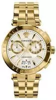 Versace Aion Chronograph Herrenuhr gold champagner Edelstahl - Gold