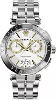 Versace Herren Uhr Armbanduhr Chronograph AION VE1D02323 Edelstahl