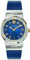 Versace Greca Logo Lady VEVH00120 Frauenuhr Greca Logo Lady - Silber