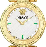 Versace VE8B00824 Reve Lady gold silber Edelstahl Armband Uhr Damen NEU - Gold