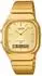 Edelstahl, goldfarben: Casio AQ-240E