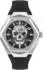 schwarz, silberfarben, Silikon: Philipp Plein The $kull Spikes 46 mm PWPWA