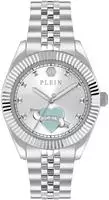 Philipp Plein PW2BA1125 Damenuhr Plein Valentine 38mm 5ATM - Silber